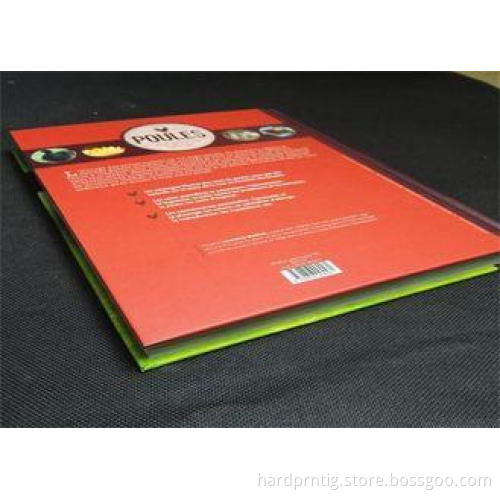 Casebond Hardcover Book Printing Services PMS Color For Ent